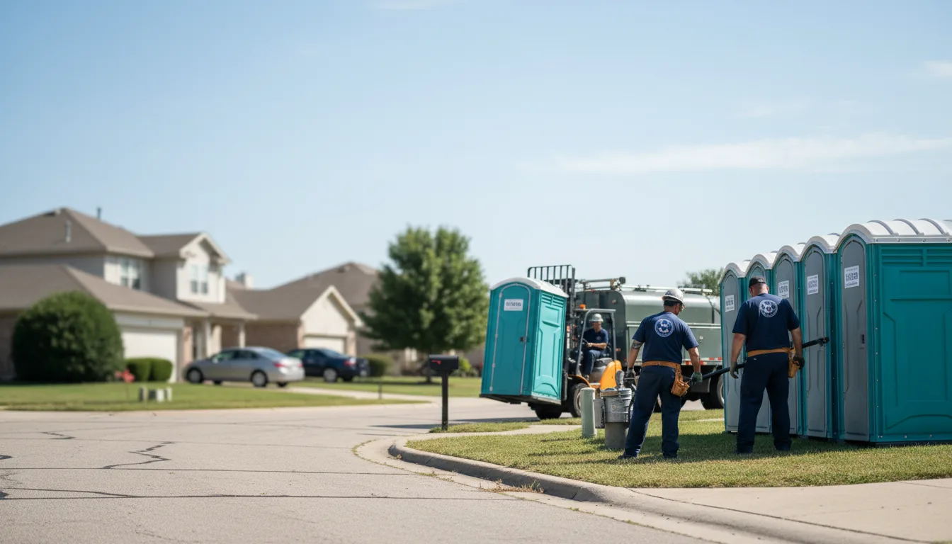 Porta Potty Rental in Alma, IL near me